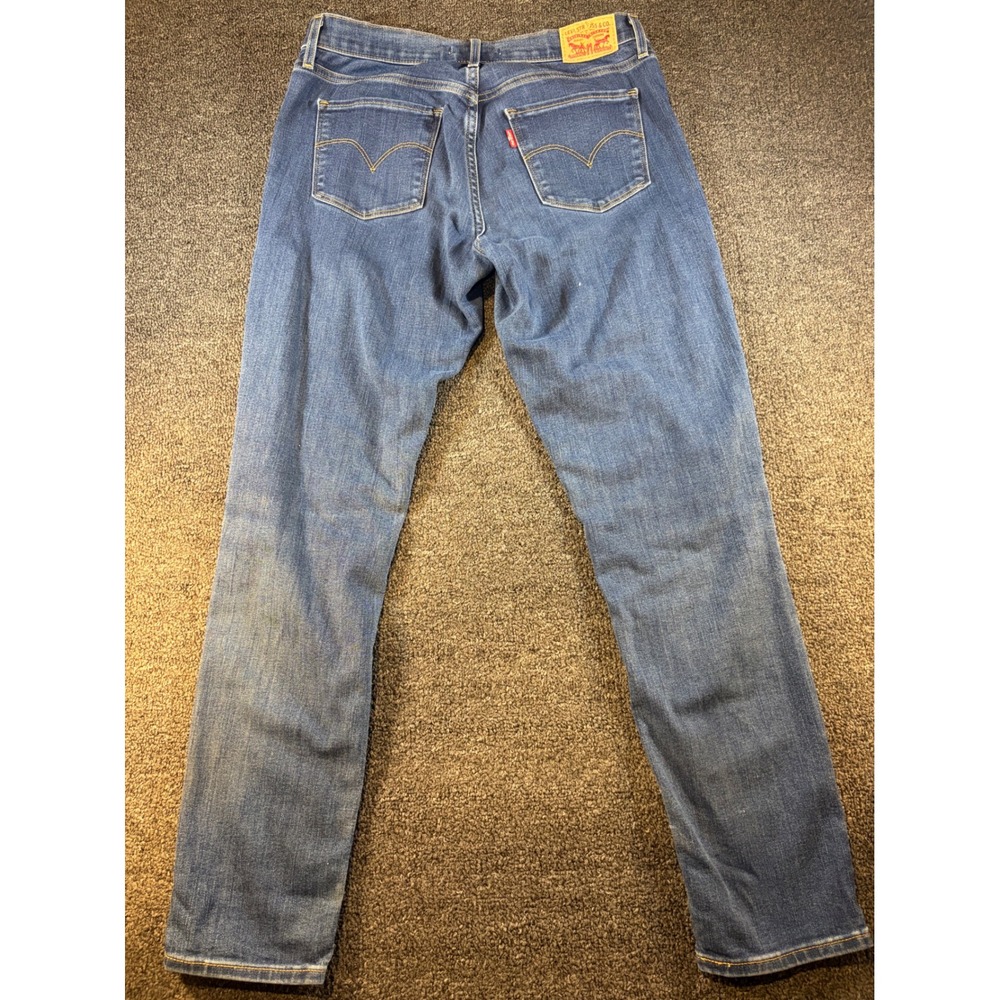 Levis 311 Shaping Skinny Jeans Womens 27 Medium Wash Blue Denim Mid Rise Stretch - Picture 6 of 8